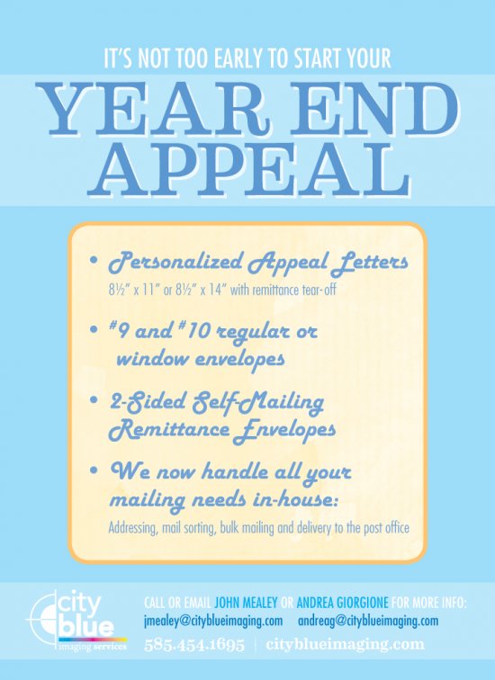 year end appeal